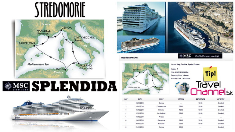 LUXUSNÉ PLAVBY (02) – STREDOMORIE A TUNISKO