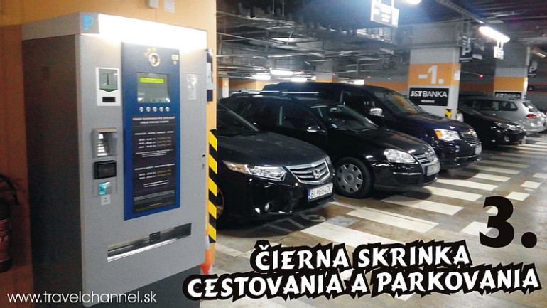 PARKOVACÍ AUTOMAT V BRATISLAVSKOM RIVER PARKU KRADNE