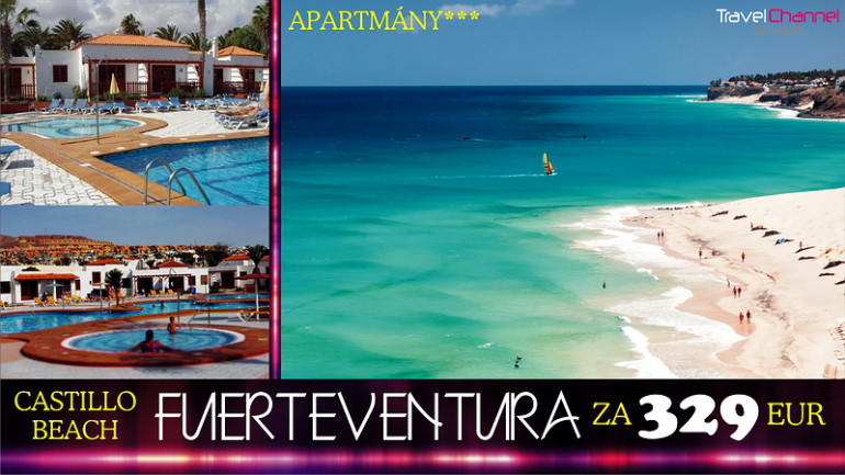 FUERTEVENTURA ZA 329 EUR – NAJLACNEJŠIE DOVOLENKY (0003D)