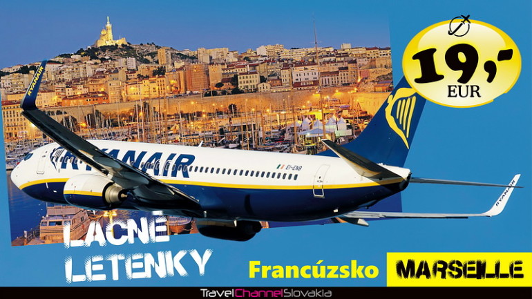 MARSEILLE ZA 19 EUR – NAJLACNEJŠIE LETENKY (0014L)